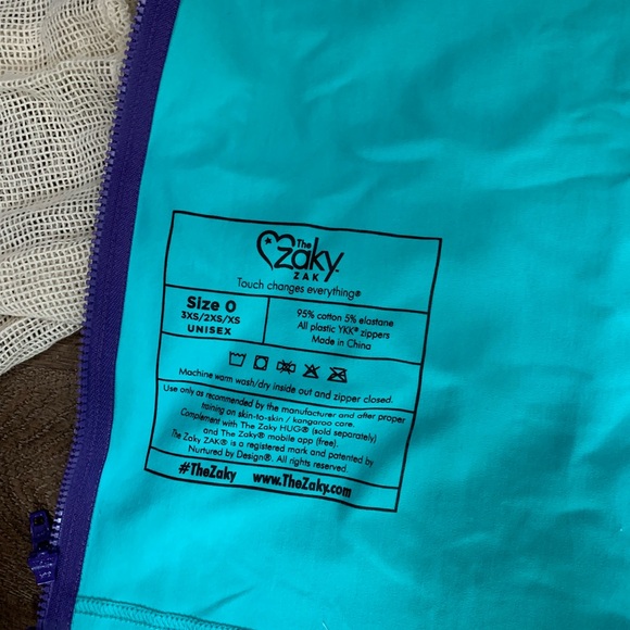 The Zaky Zak for skin to skin / kangaroo care with baby - Picture 5 of 8